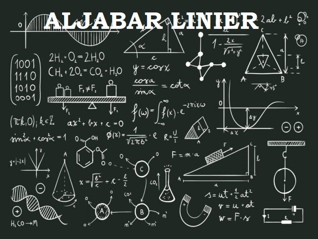 Aljabar Linier