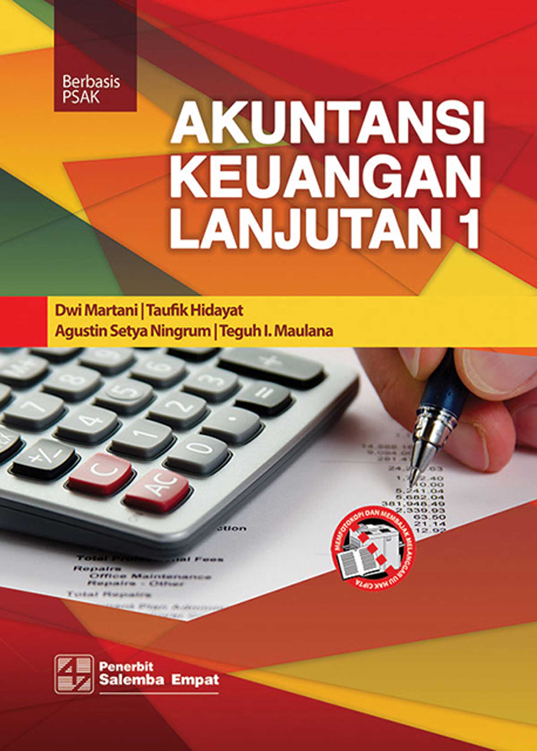 Akuntansi Keuangan Lanjutan - I (Akt.Keu.Pagi-R1)